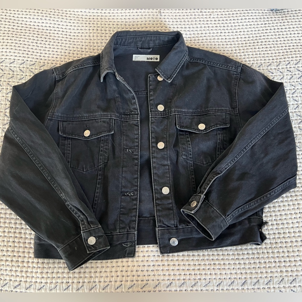 Topshop Moto Denim Jacket